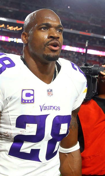 Vikings' Peterson sets lofty goals for 2016